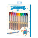 Djeco Pens - 10 Classic Gel Pens