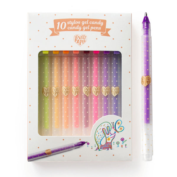 Djeco Pens - Candy Gel Pens