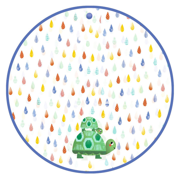 Djeco Rain Cape Small (3-5 Yrs) - Turtle