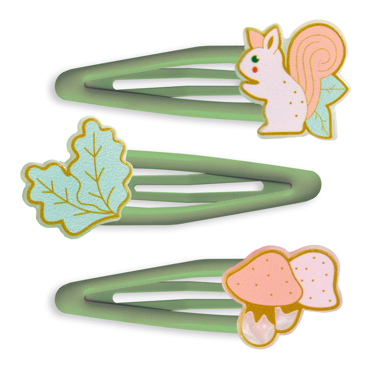 Plume Accessories - Hair Clips Hyacinthe X 3