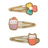 Plume Accessories - Hair Clips  Yoko X 3