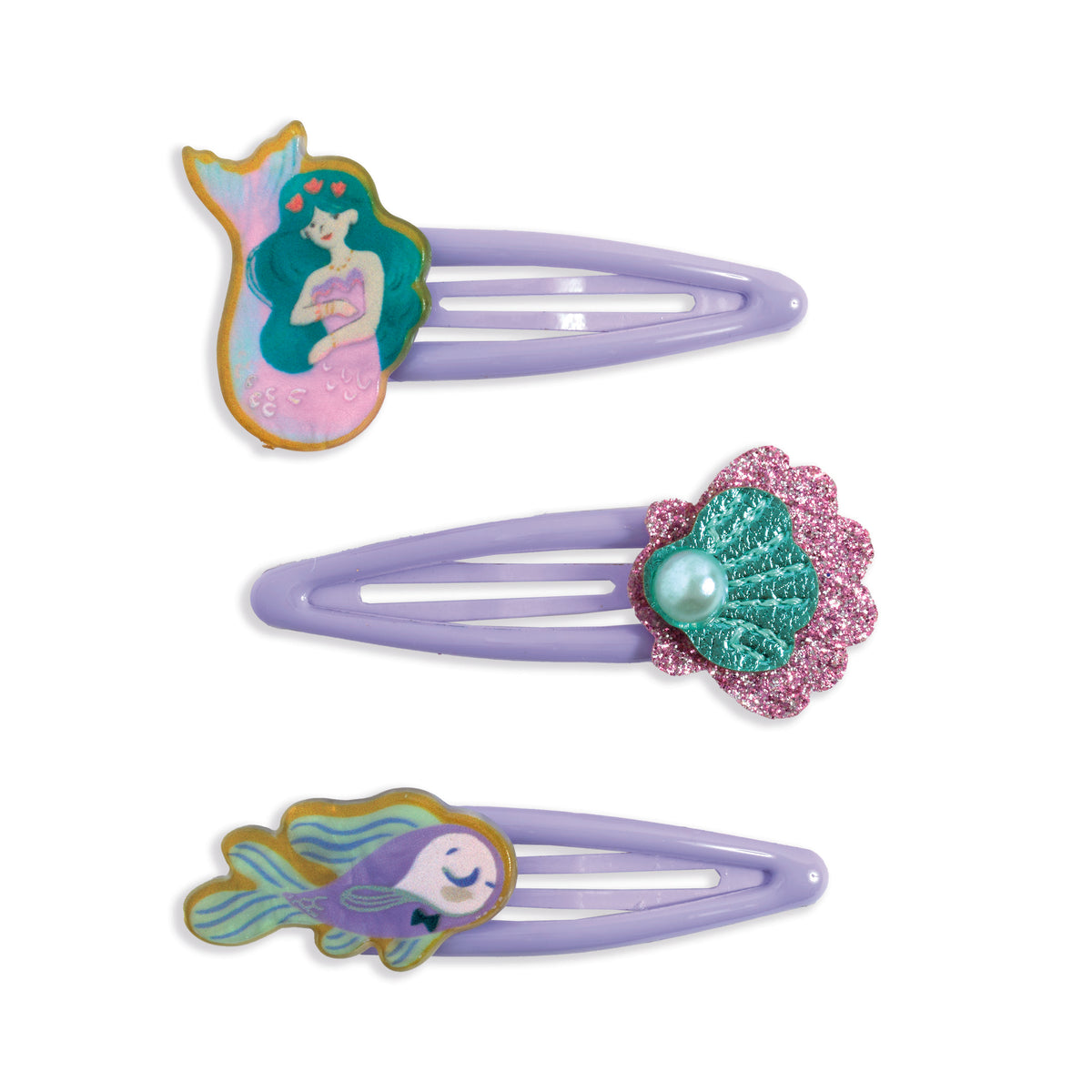 Plume Accessories - Hair Clips Loreleï X 3