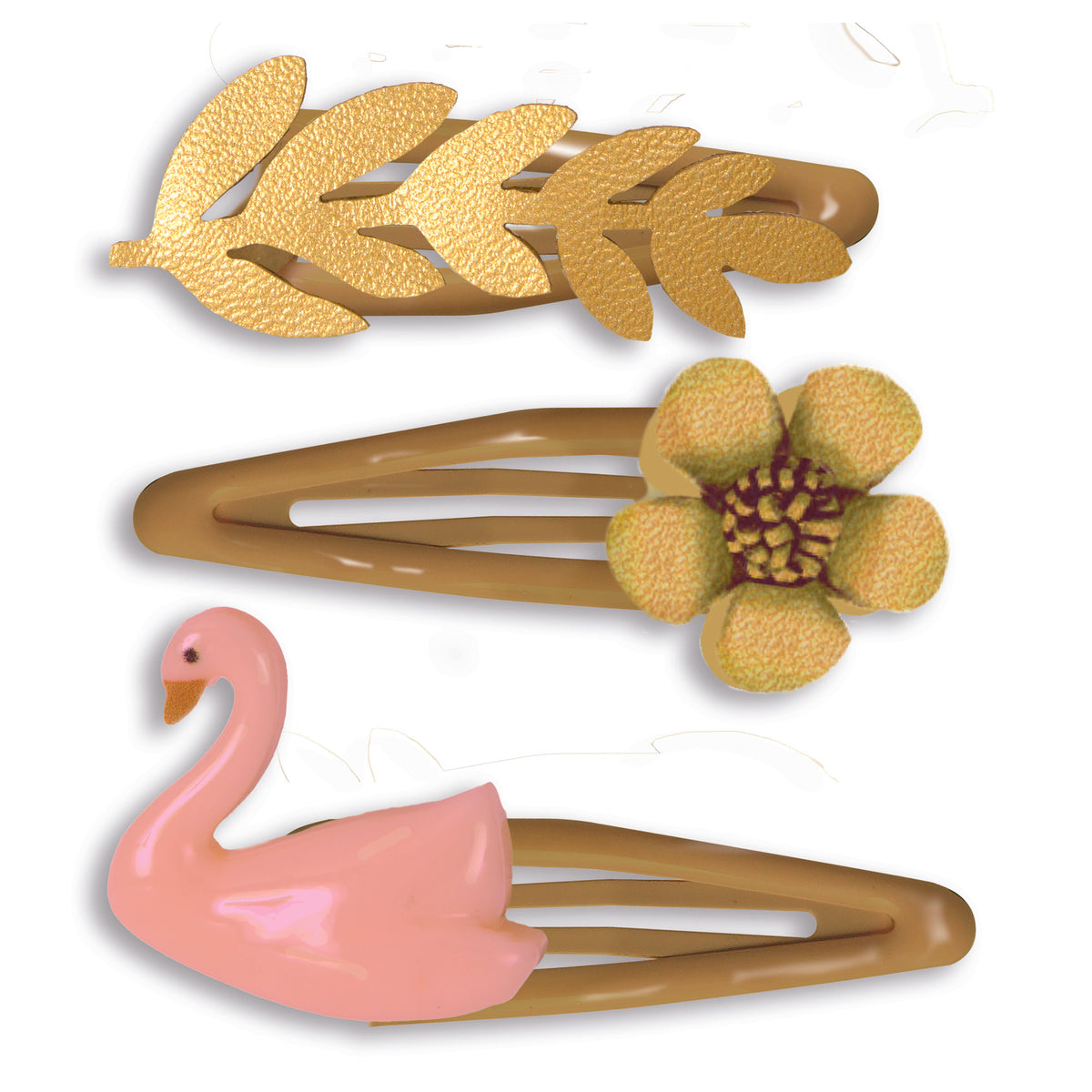 Plume Accessories - Hair Clips Carmen X 3