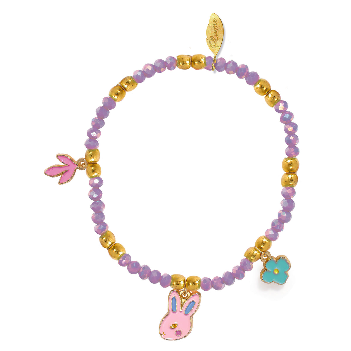 Plume Accessories - Bracelet Rose