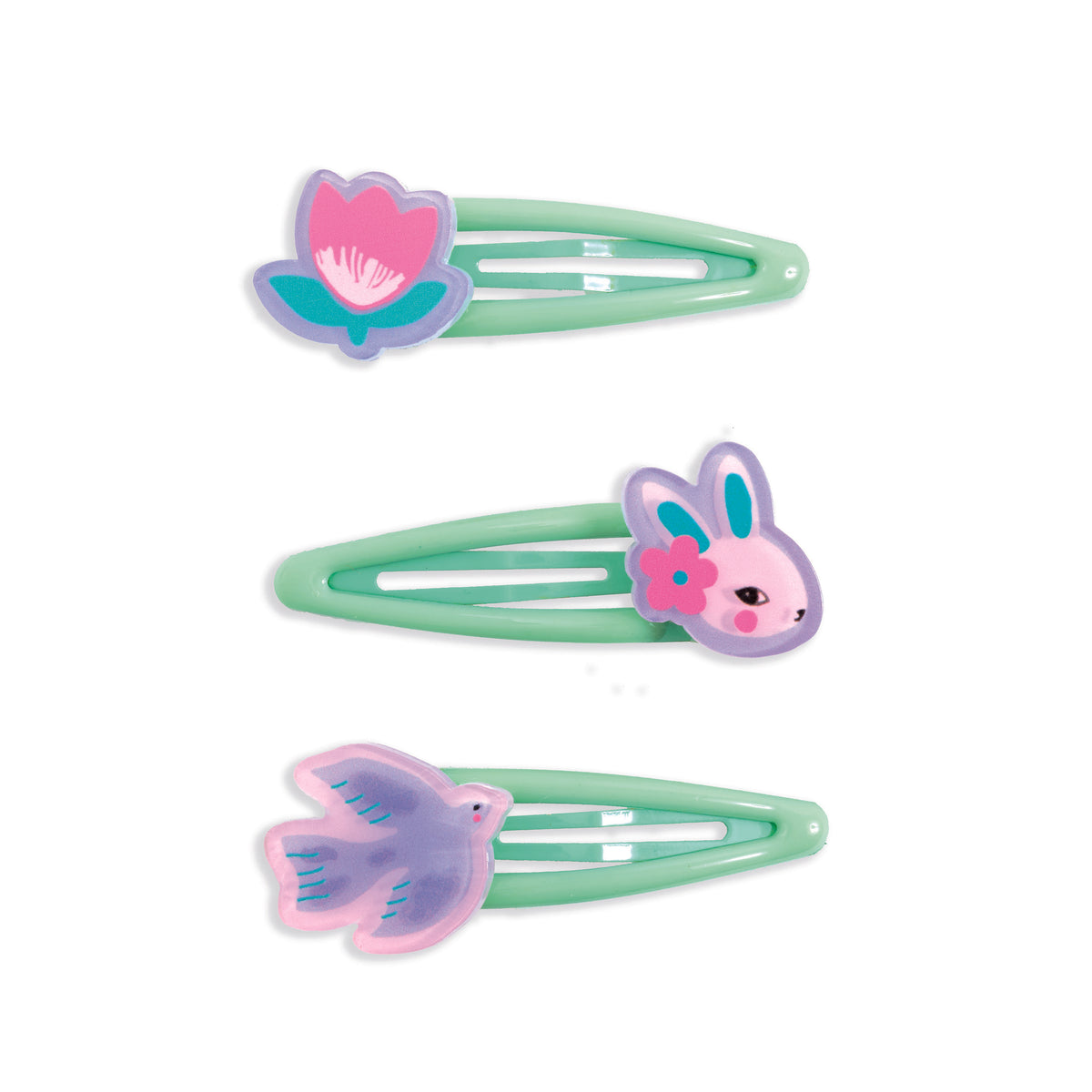 Plume Accessories - Hair Clips Eglantine X 3
