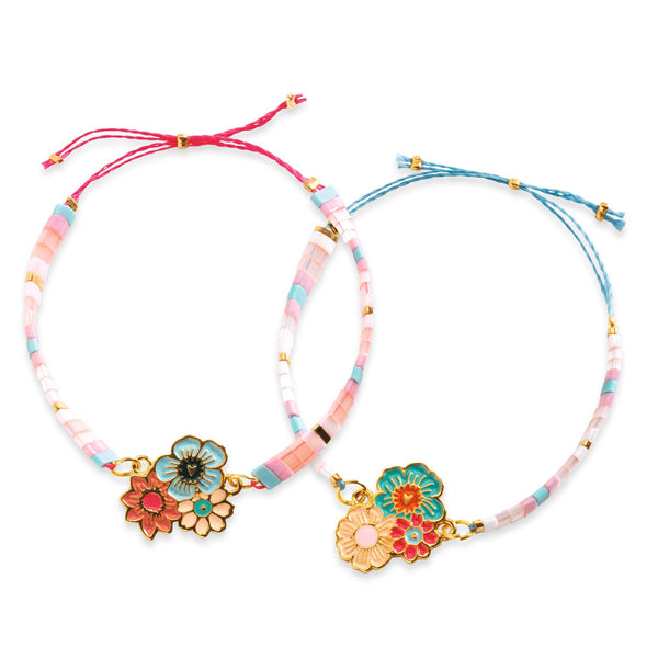 Djeco Bracelets Craft Duo - Tila & Flowers