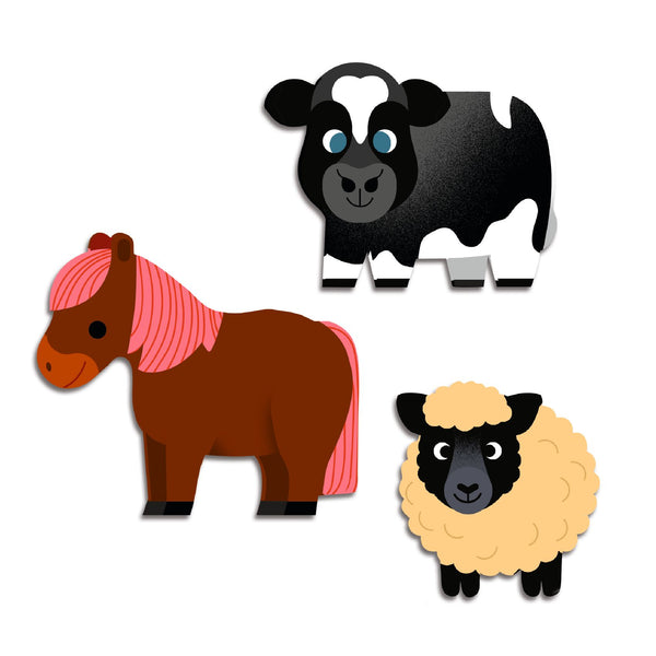 Djeco Big Stickers - Farm Animals