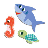 Djeco Big Stickers - Sea Animals