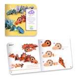Djeco Diy Pipe Cleaner Threading - Terrible Dinos