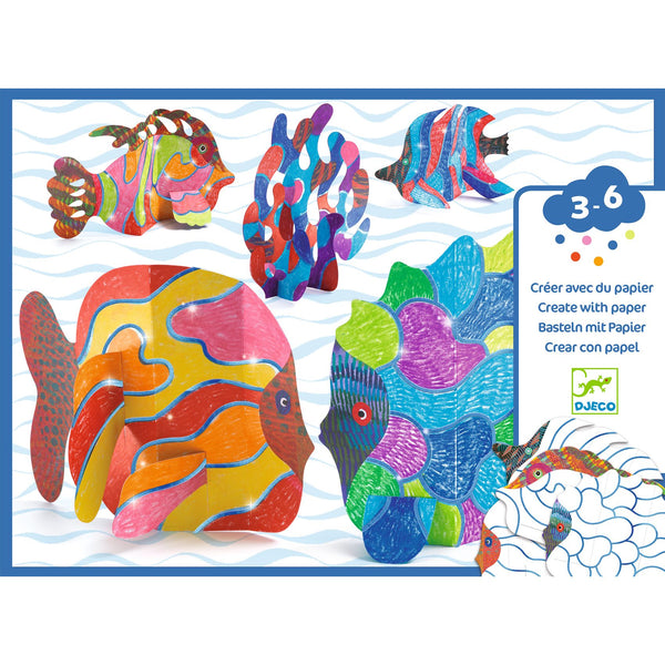Djeco Create with Paper - Under the Waves