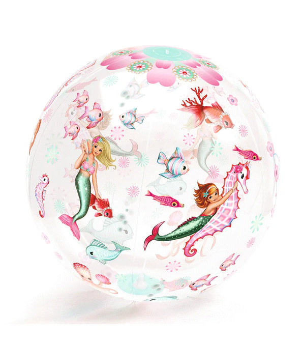 Djeco Inflatable Ball - Mermaid