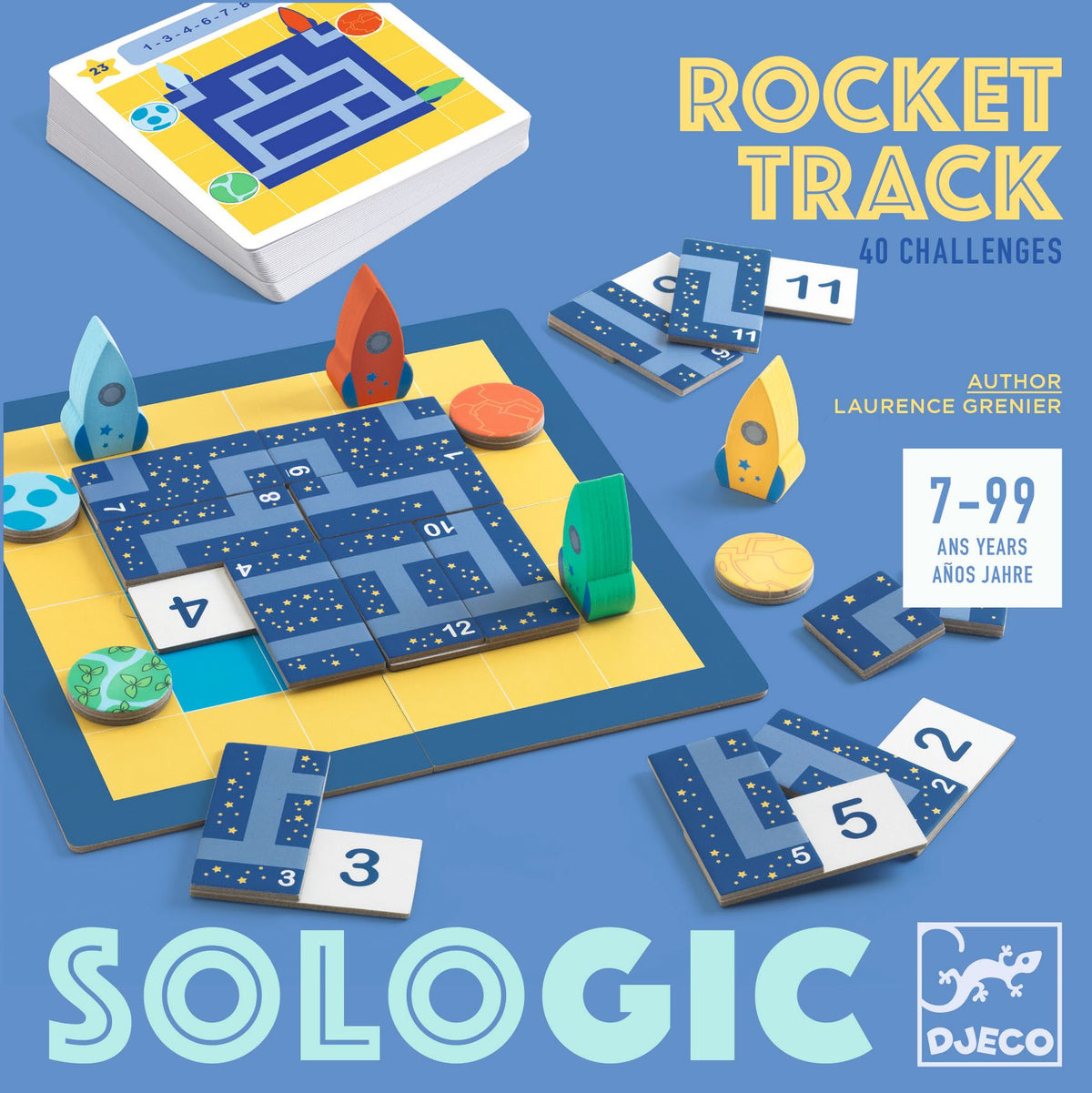 Djeco Sologic Game - Rocket Track