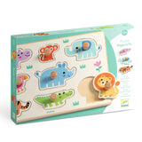 Djeco Hippo'n'Co Peg Puzzle