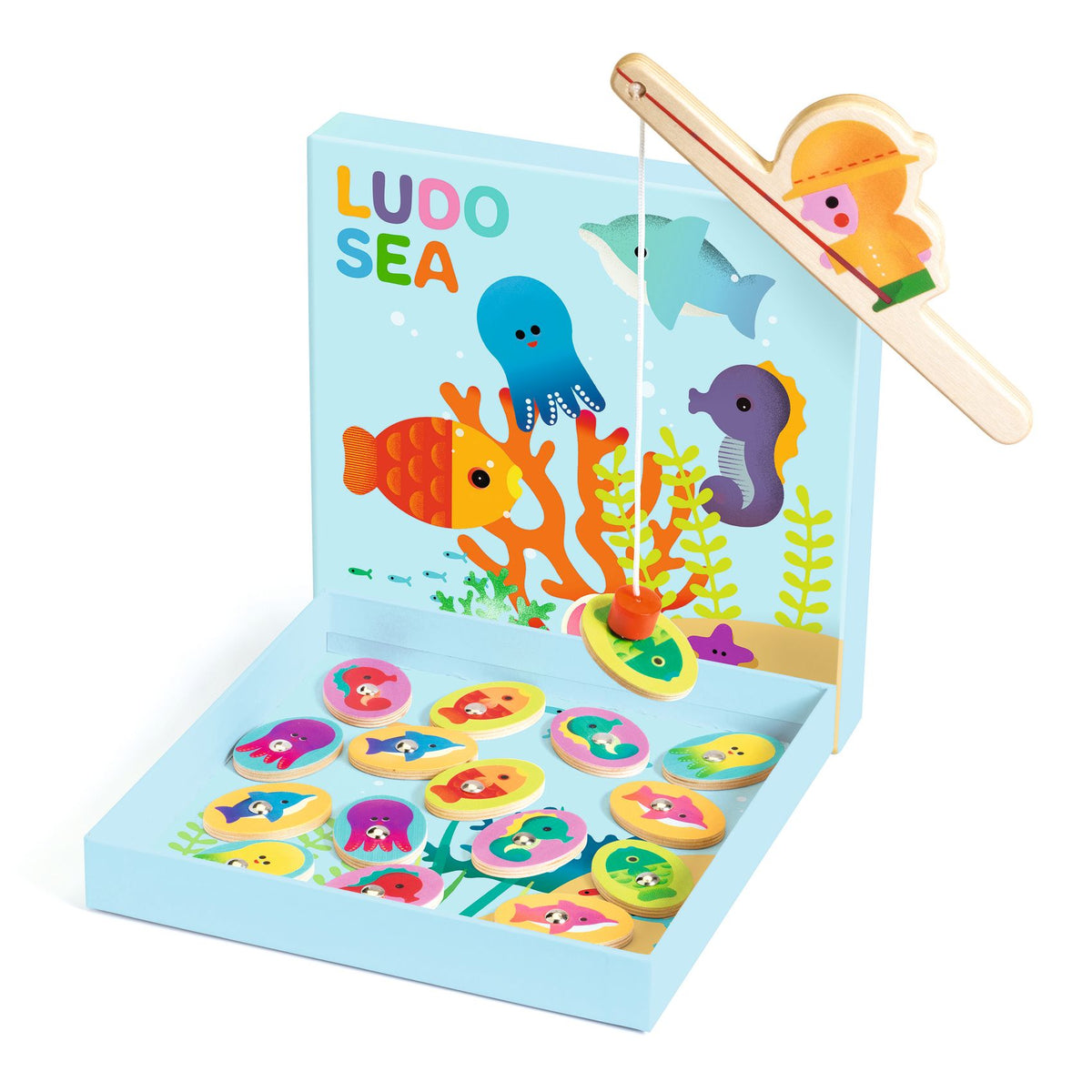 Djeco Games - Ludo Sea (4 Games)