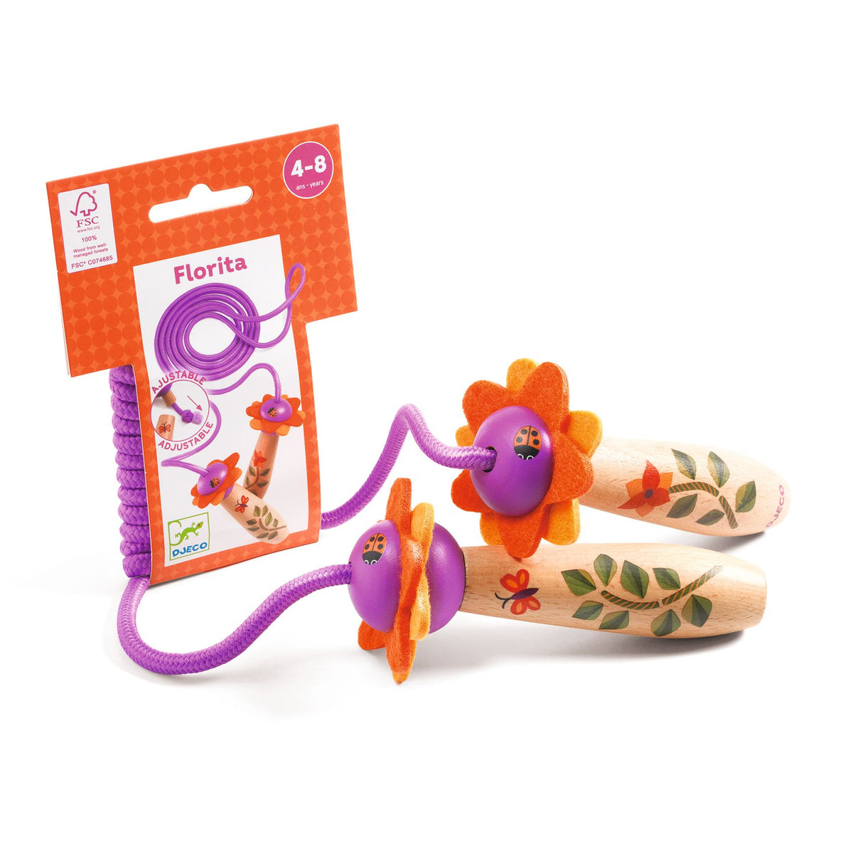 Djeco Skipping Rope - Florita