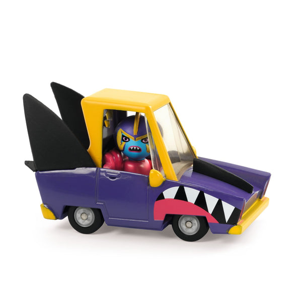 Djeco Crazy Motors Car - Shark N'Go