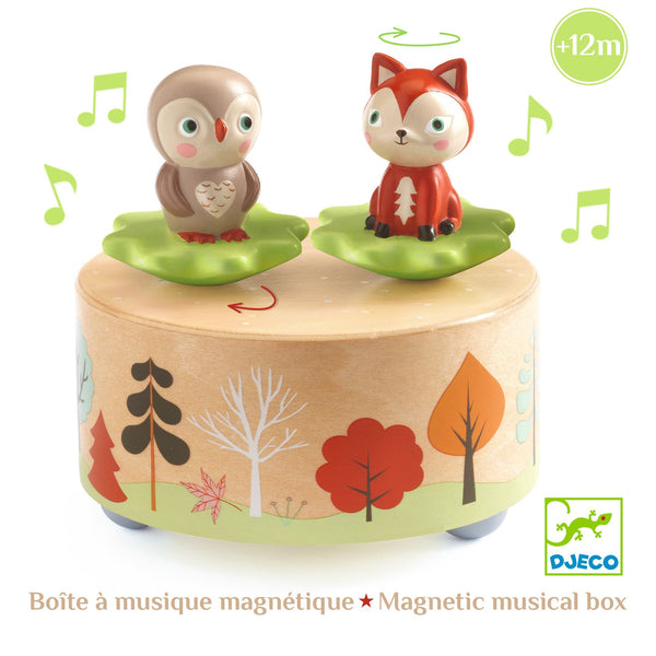 Djeco Magnetic Music Box- Melody of the Woods – Ele and Me Wells