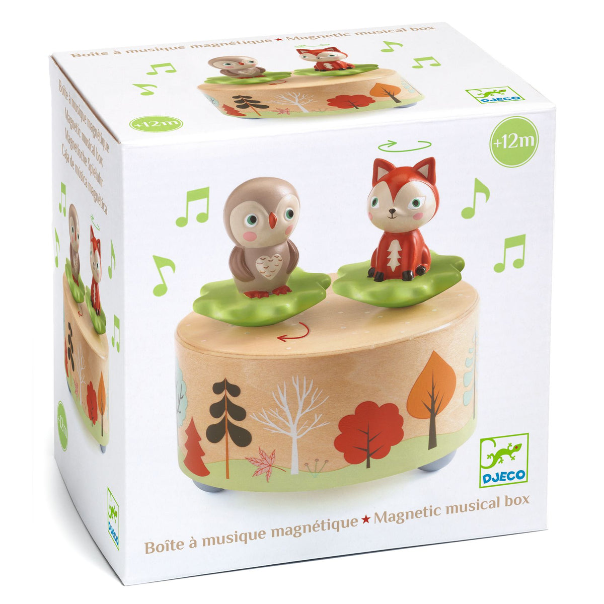 Djeco Magnetic Music Box- Melody of the Woods