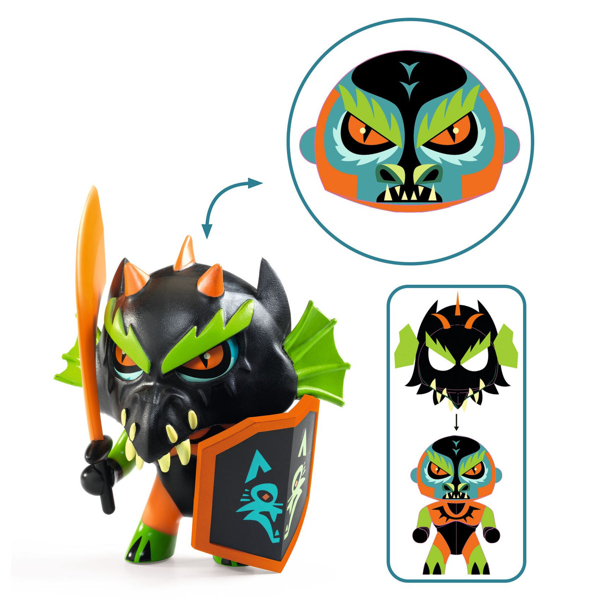 Djeco Drack Knight Arty Toy