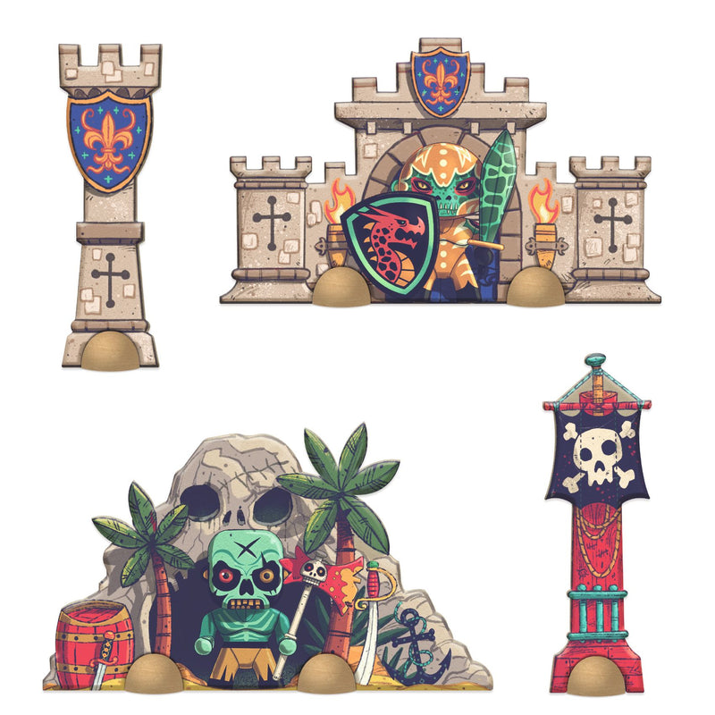 Djeco Art Toys Giant Puzzle - Battlefield