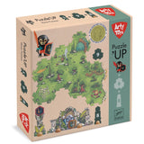Djeco Art Toys Puzzle'Up - Voras Furious