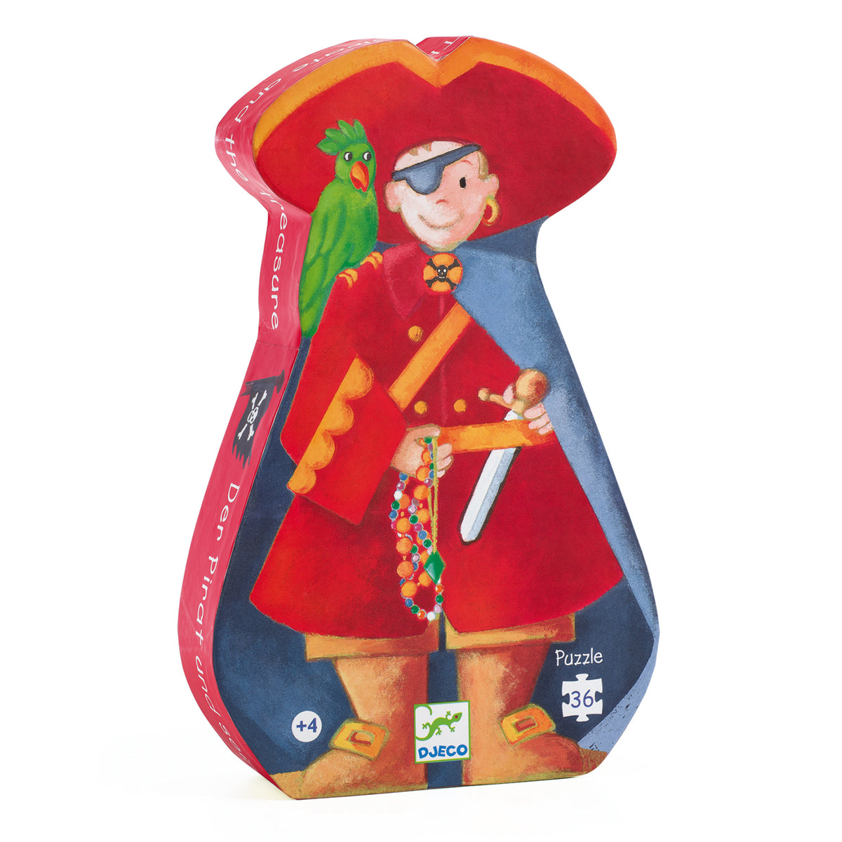Djeco The Pirate and His Treasure Puzzle - 36 pcs