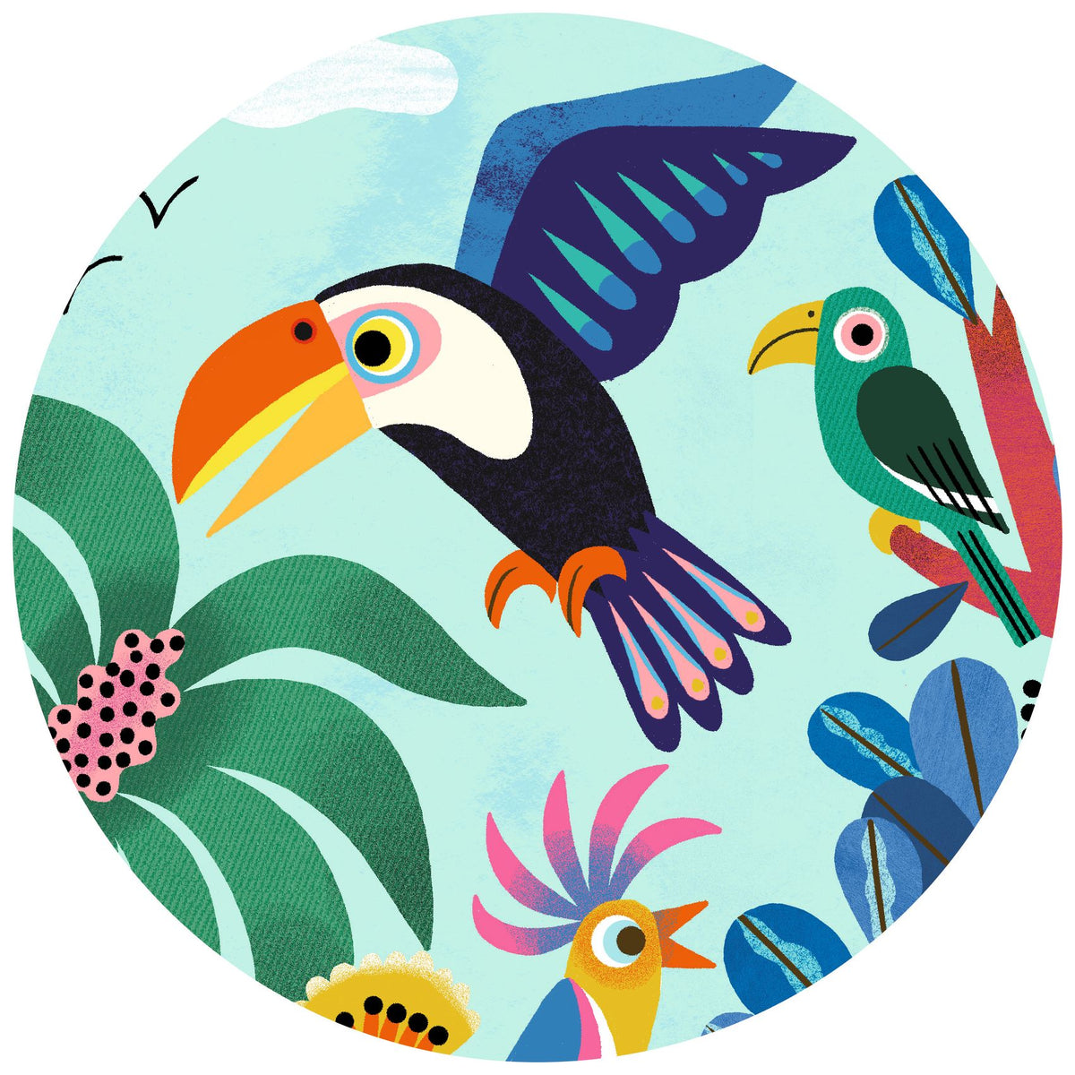 Djeco Coco The Toucan Silhouette Puzzle