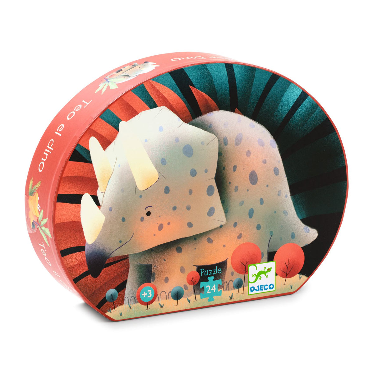 Djeco Teo the Dino Silhouette Puzzle - 24 Piece - 3 yrs