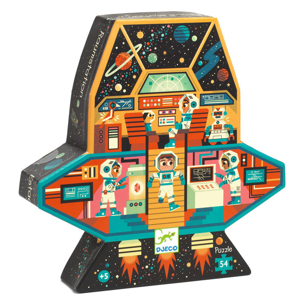 Djeco Space Station Silhouette Puzzle