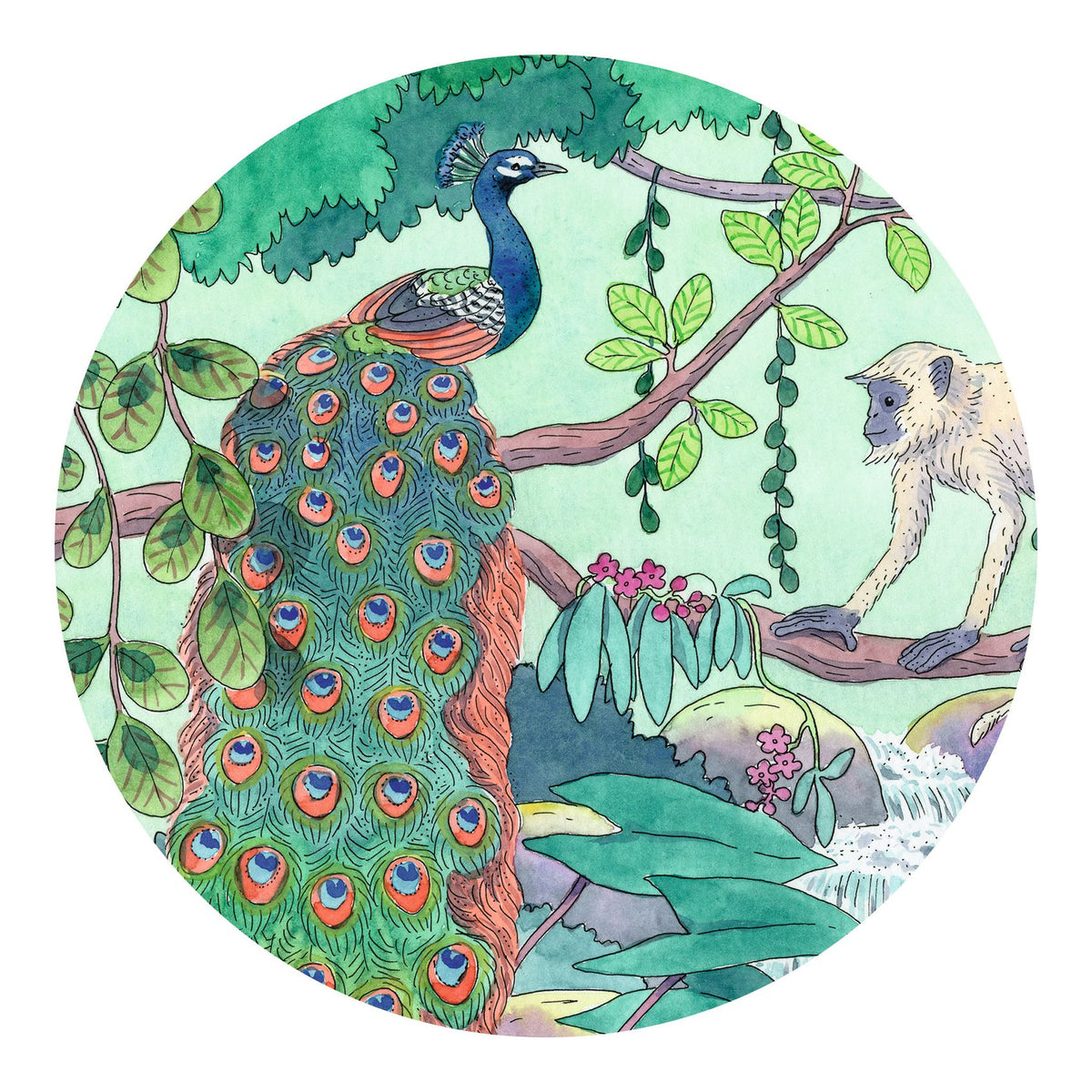 Djeco Indian Jungle Puzzle - 54 pcs