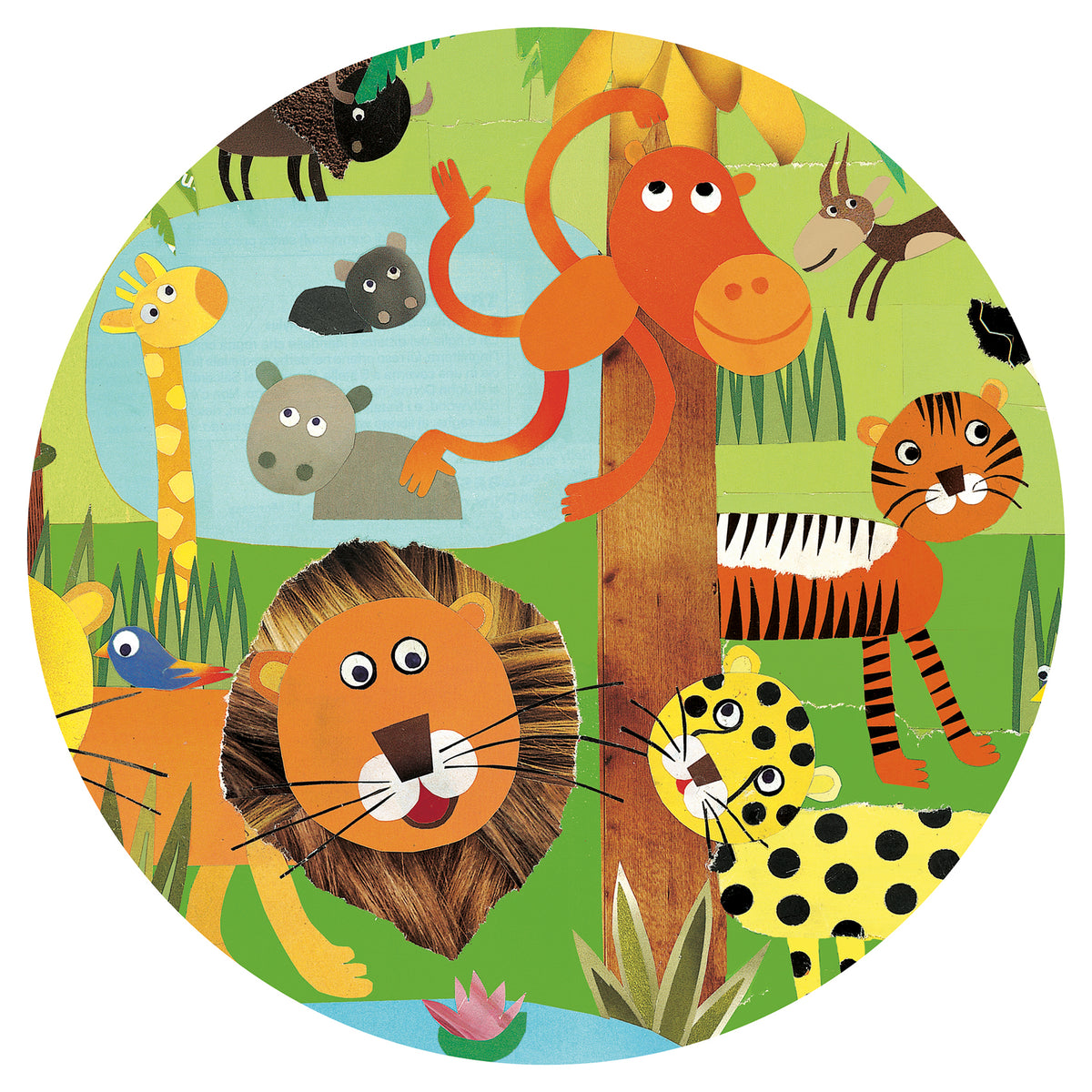 Djeco Observation Puzzle The Jungle - 35 pcs