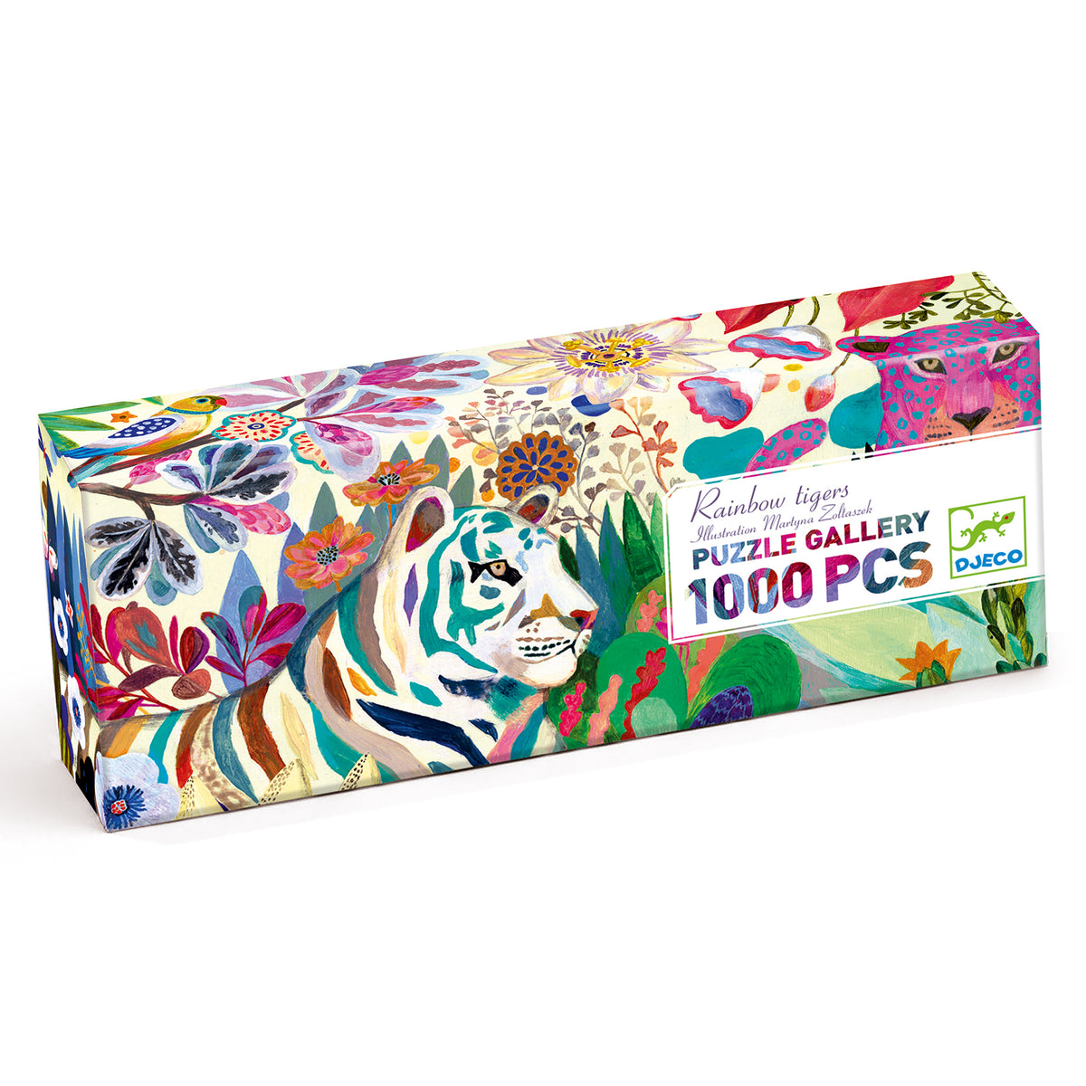 Djeco Rainbow Tigers Puzzle - 1000 Pieces