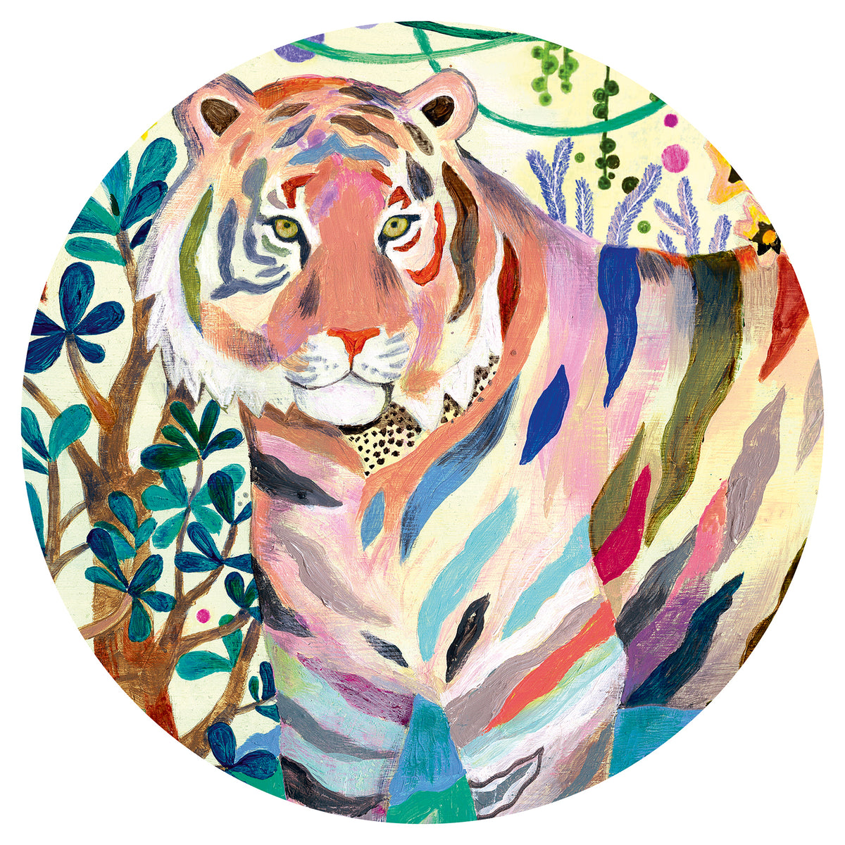 Djeco Rainbow Tigers Puzzle - 1000 Pieces