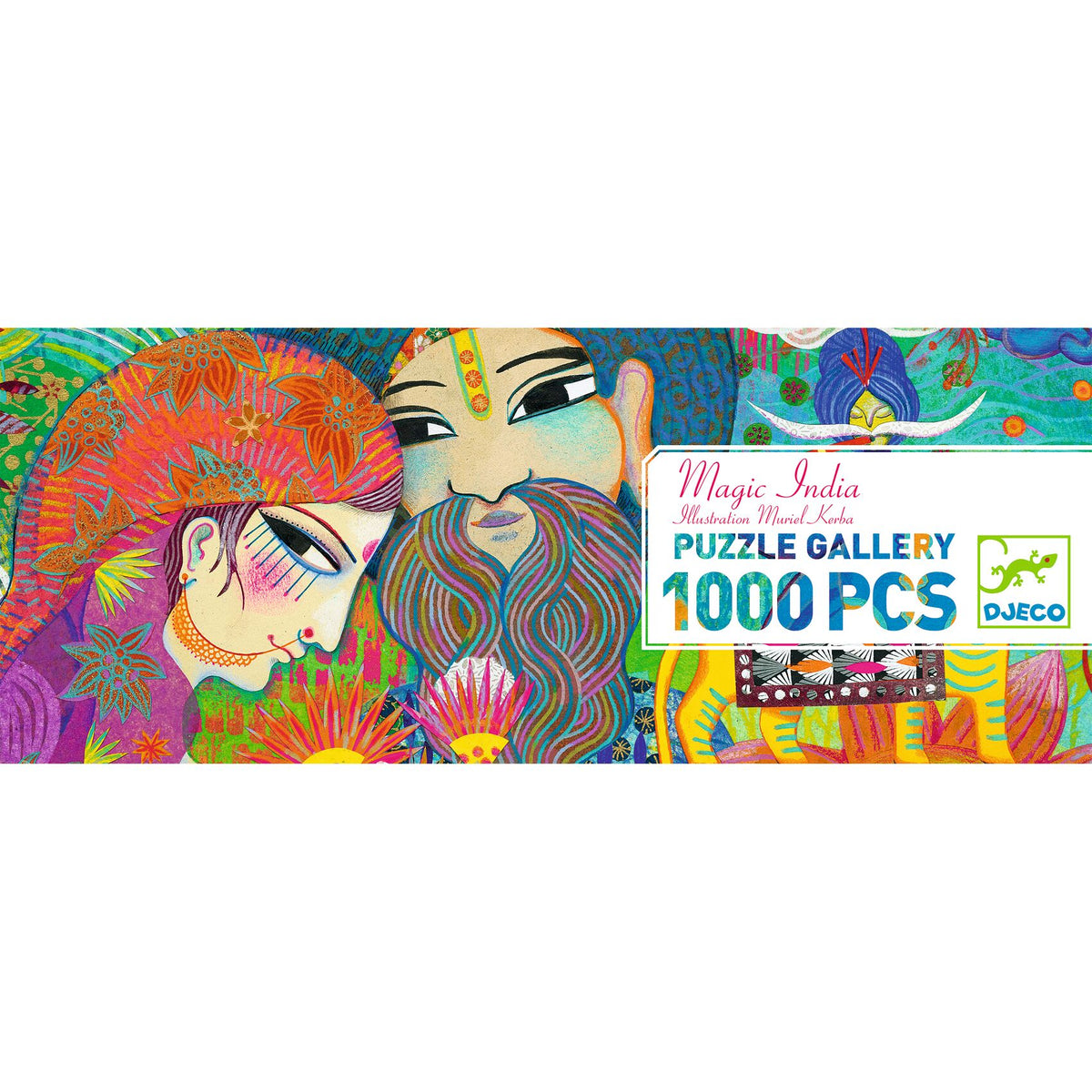 Djeco Magic India Puzzle - 1000 Pieces