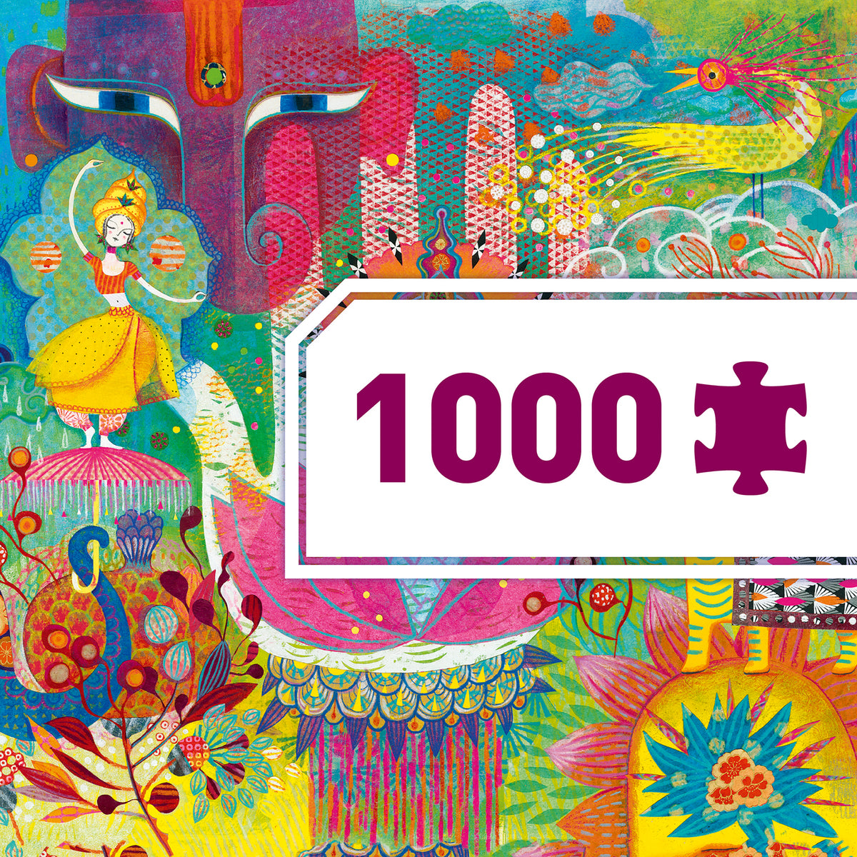 Djeco Magic India Puzzle - 1000 Pieces