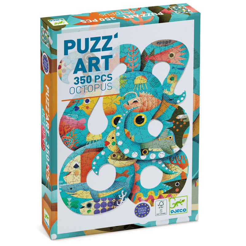 Djeco Octopus Art Puzzle - 350 Pieces