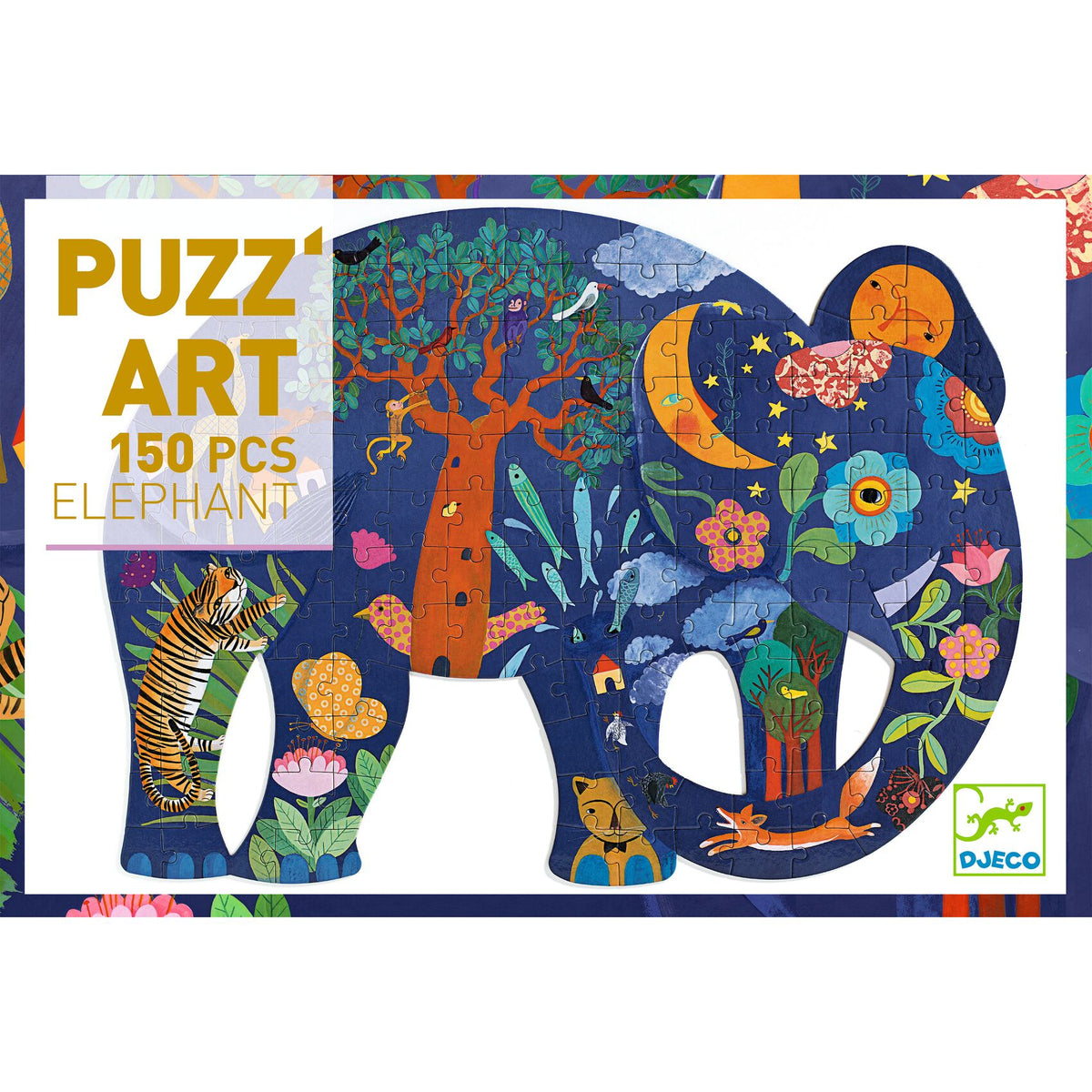 Djeco Elephant Art Puzzle - 150 Pieces
