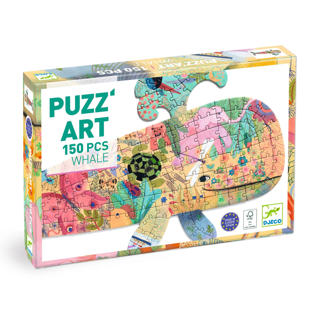 Djeco Whale Art Puzzle - 150 Pieces