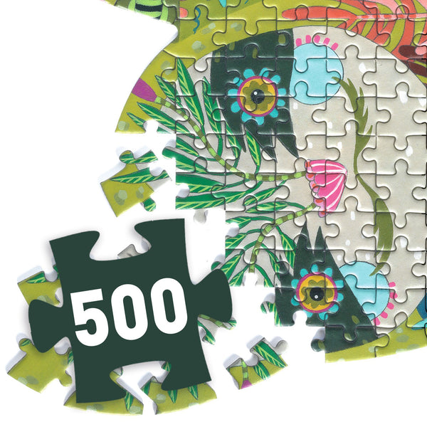 Djeco Sloth Art Puzzle - 500 Pieces