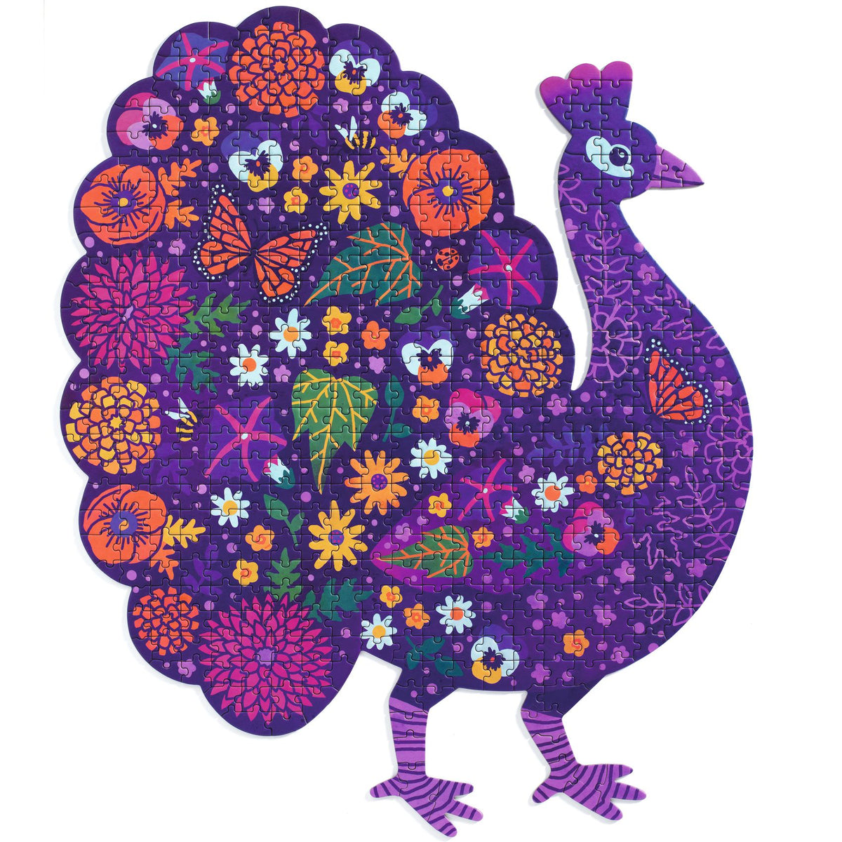 Djeco Peacock Puzzle Art - 500 Pieces