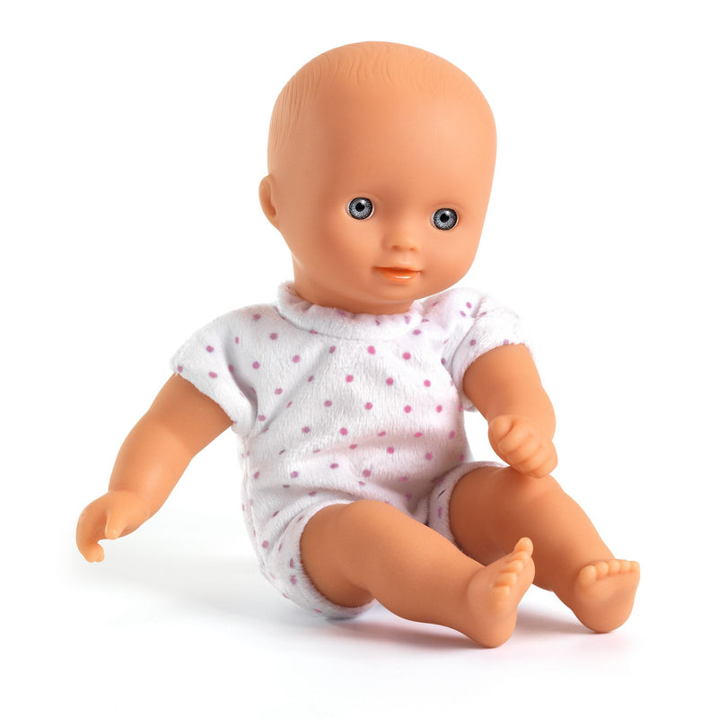 Pomea Dolls Mini Barbara (with Moses Basket)