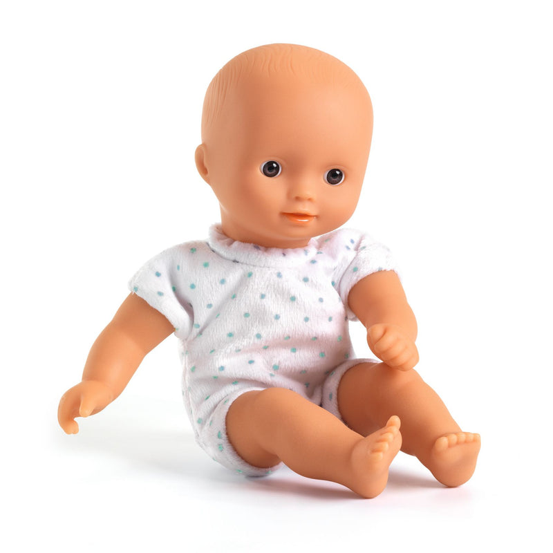 Pomea Dolls Mini Sasha (with Moses Basket)
