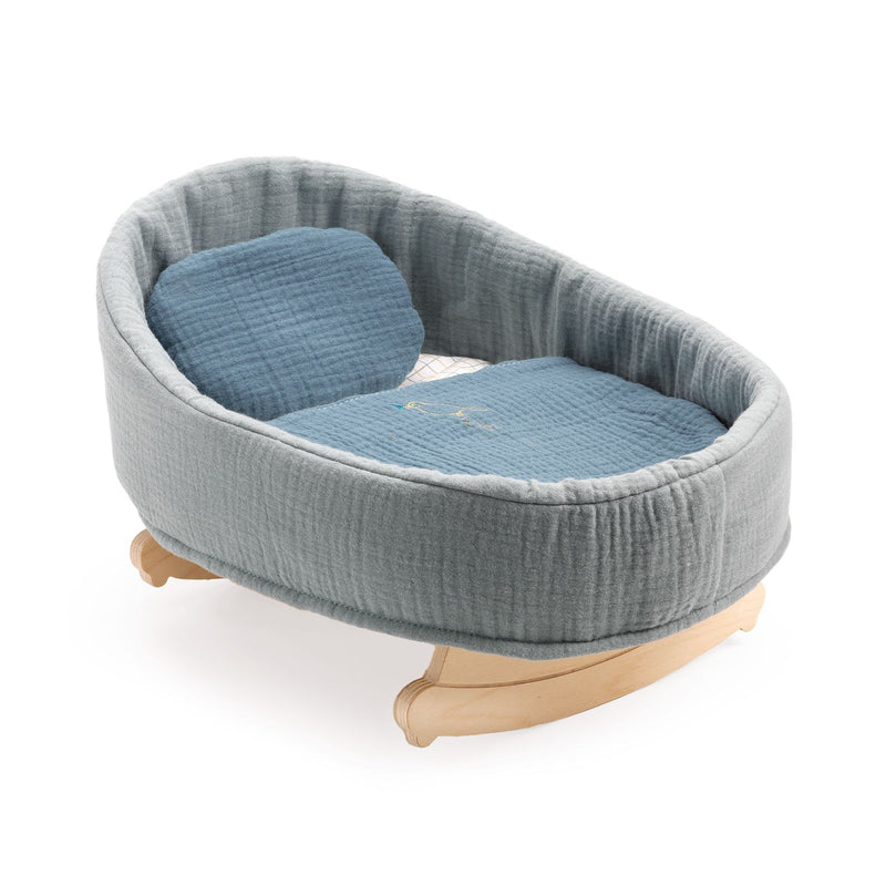 Pomea Dolls Cradle Rocking Cradle - Blue Dream