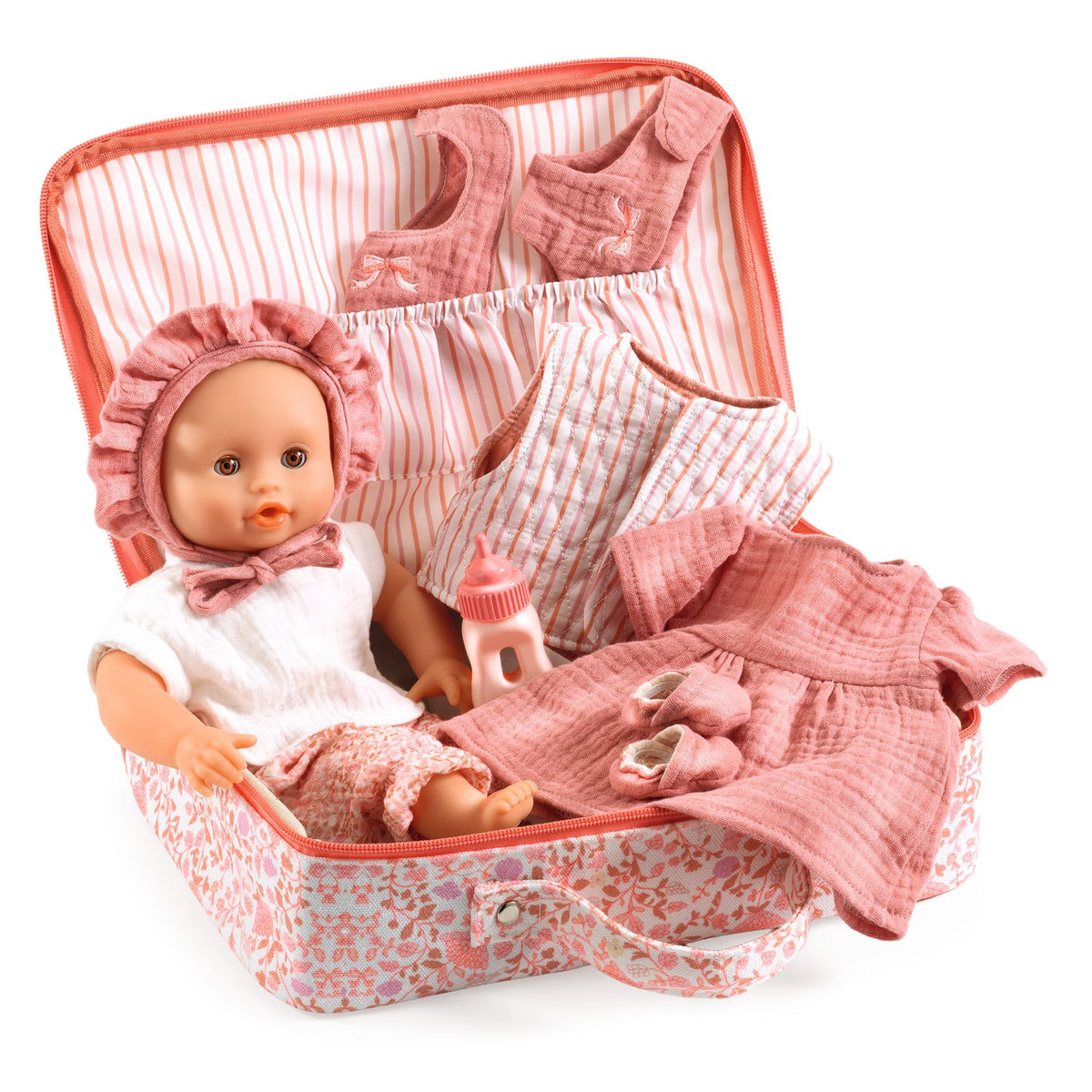 Pomea Doll Lily's Suitcase - Including Doll and Accessories