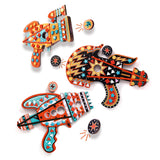 Djeco DIY Kosmic - 3 Token Launchers to Decorate