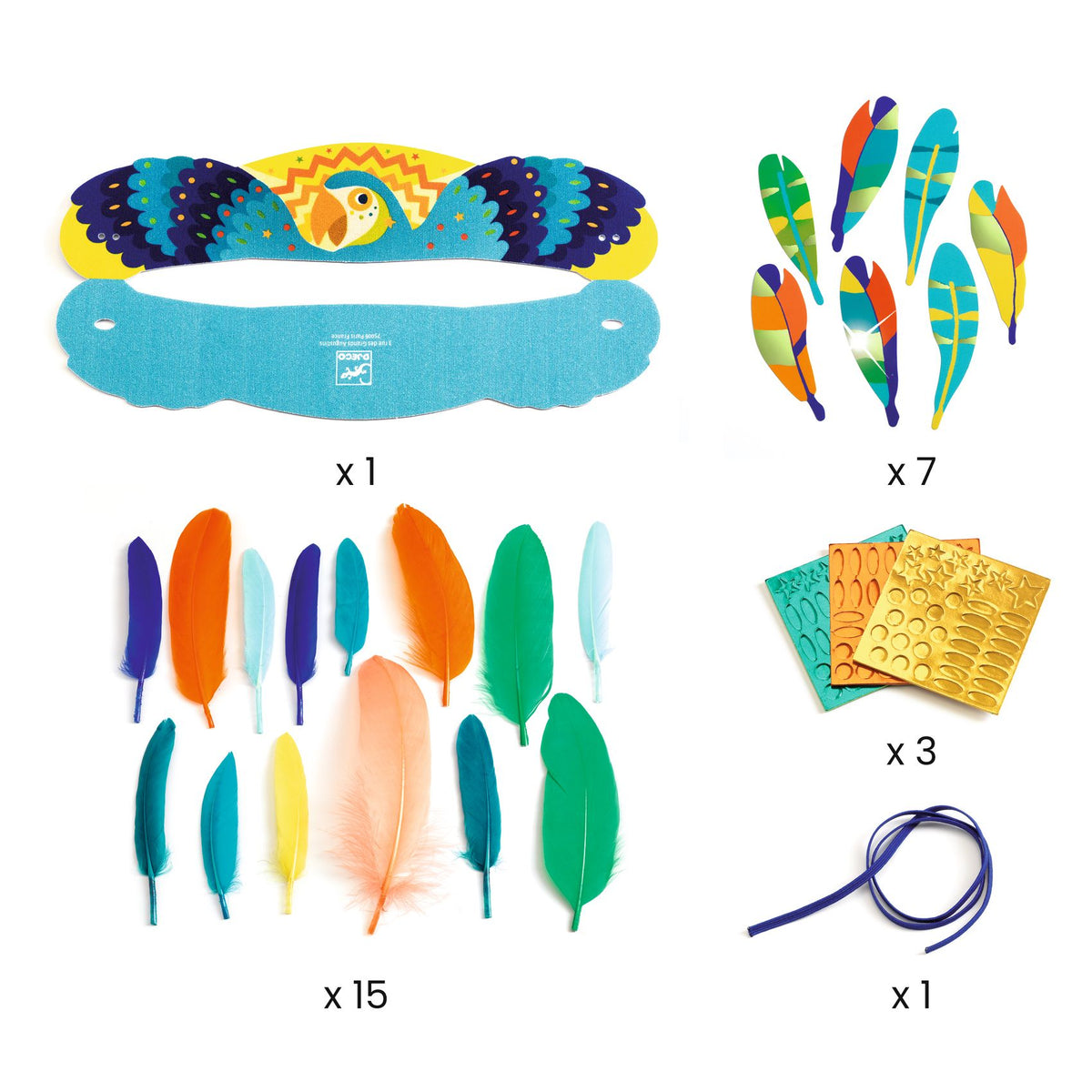 Djeco DIY Headdress Rio