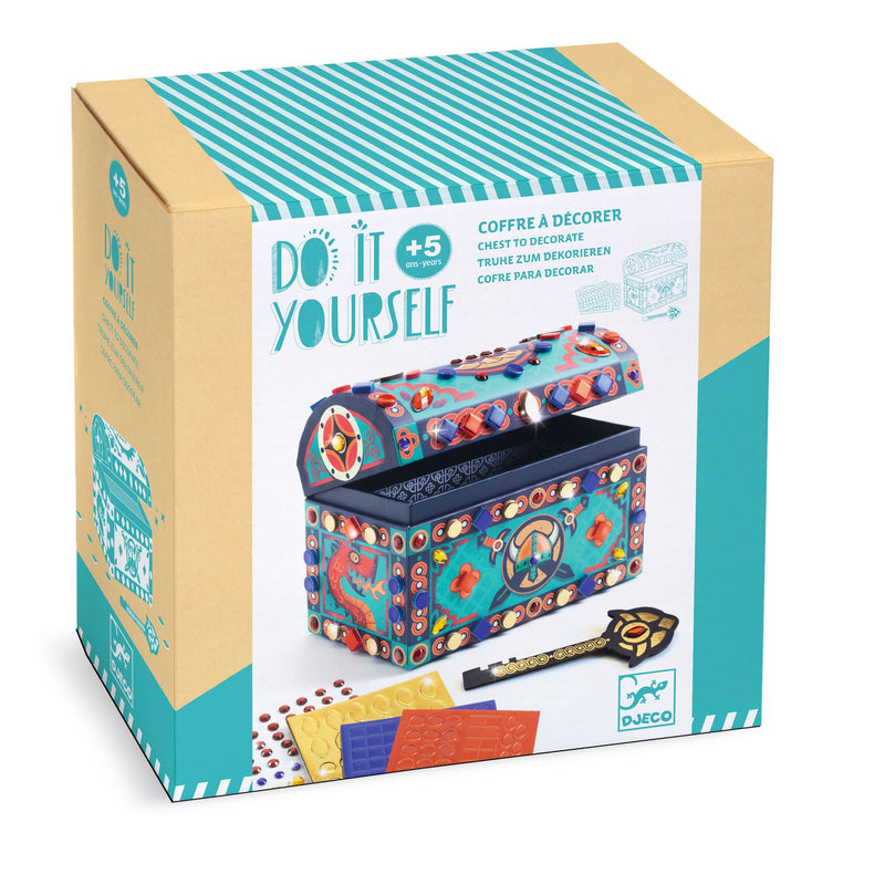 Djeco DIY Super Treasure Chest to Decorate
