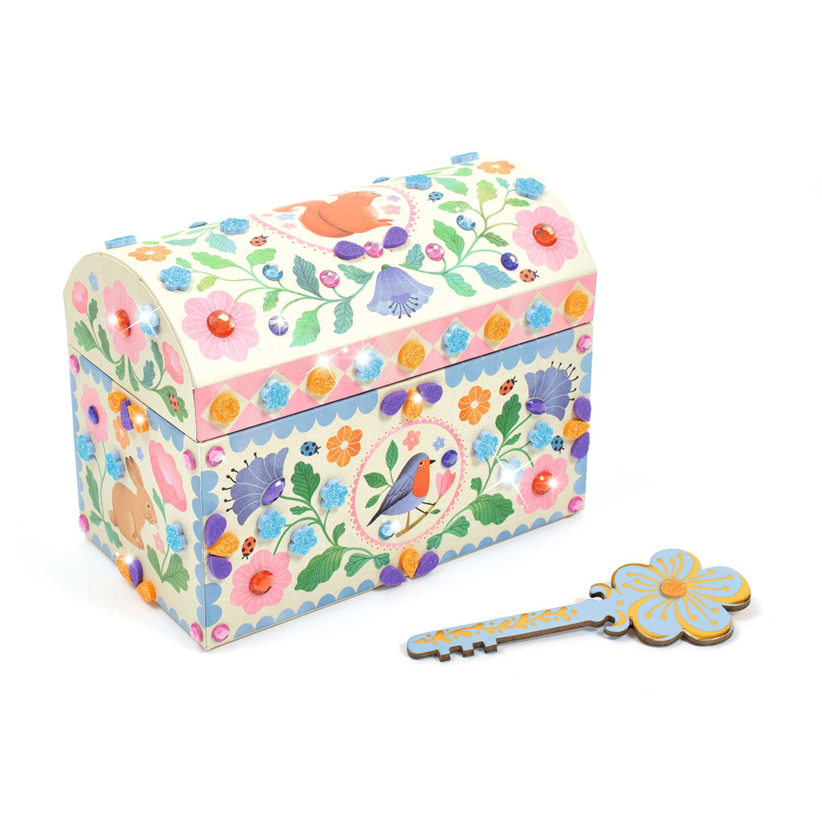 Djeco DIY Precious Treasure Chest to Decorate