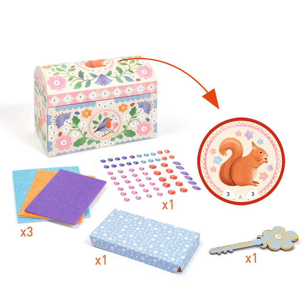 Djeco DIY Precious Treasure Chest to Decorate