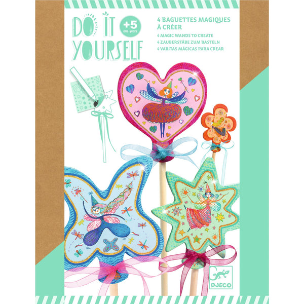 Djeco Diy Magic Wands - Little Fairies